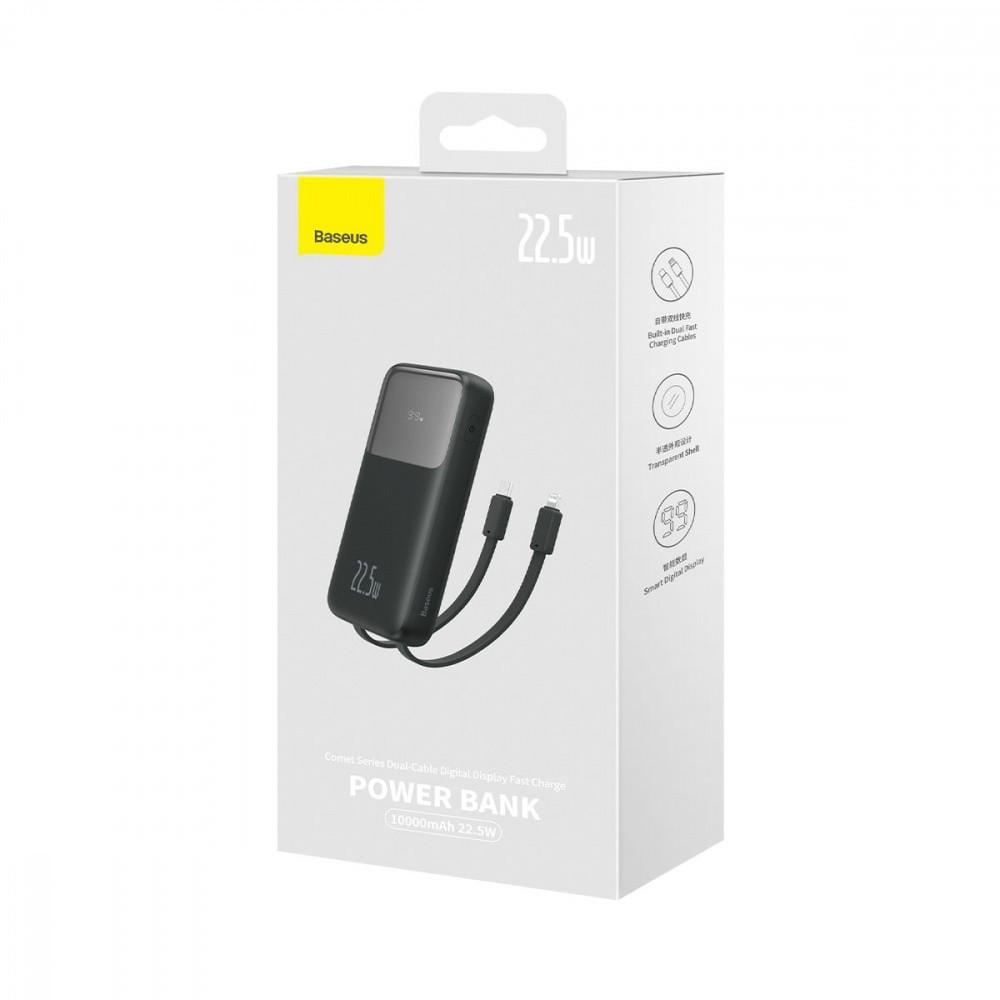 Повербанк BASEUS PPBD040101 Display Fast Charge 10000 mAh Черный (32373-01_1041)
