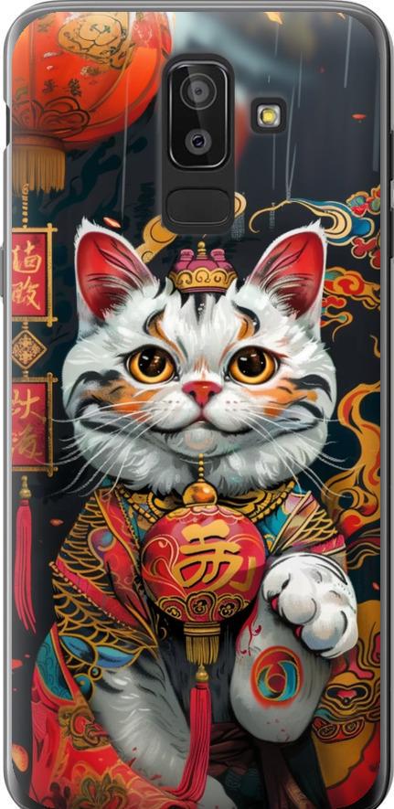 Чехол на Samsung Galaxy J8 2018 China Cat v2 (6135u-1511-42517)