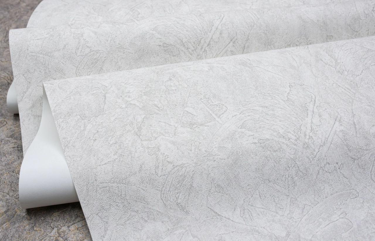 Обои флизелиновые SINTRA Impulse UNI 532447 фон винил горячего тиснения 1,06х10,05 м Серый