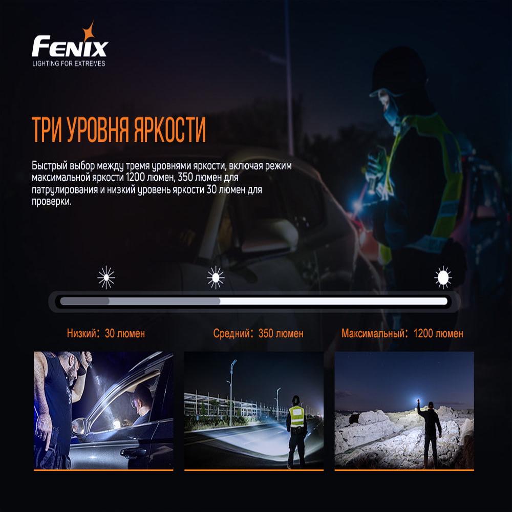 Фонарь ручной Fenix PD32 V2.0 (PD32V20) - фото 7