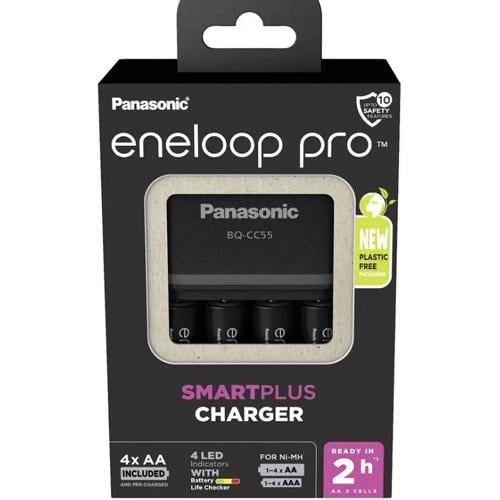 Зарядное устройство для Panasonic Smart-Quick Charger Eneloop Pro NI-MH 4AA 2500 mAh
