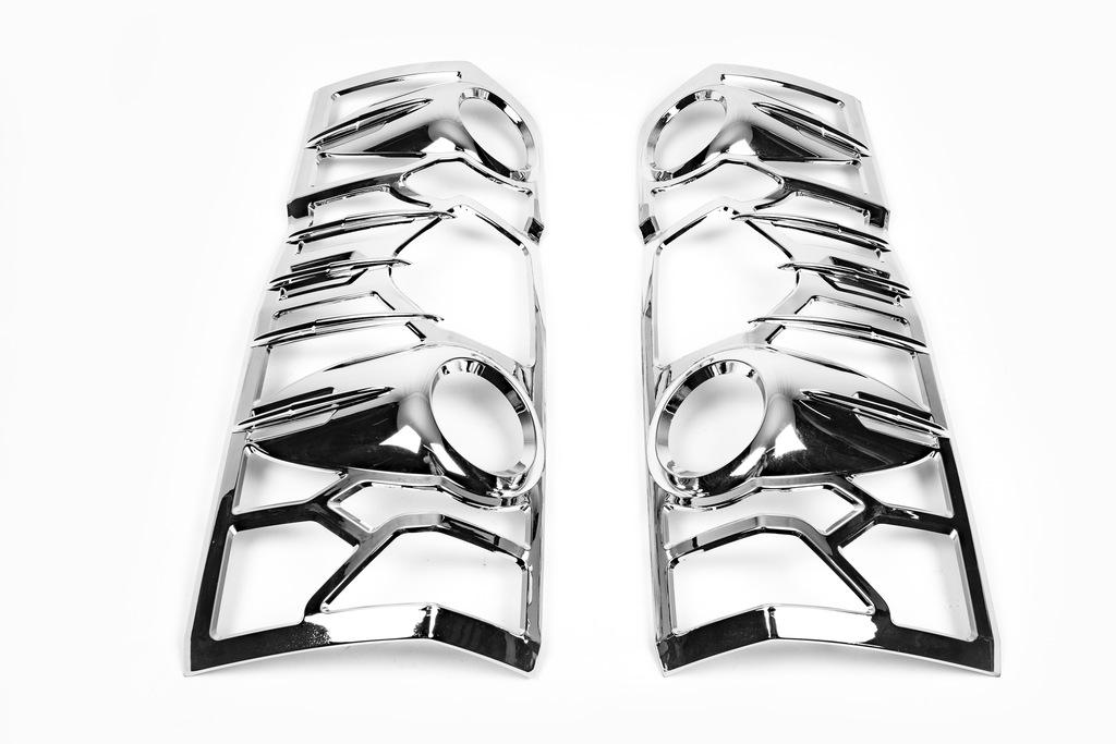 Накладки на стопы Carmos для Volkswagen Crafter 2006-2016 гг. abs-пластик Хром