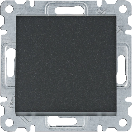 Выключатель перекрестный Hager Lumina Черный (WL0033)