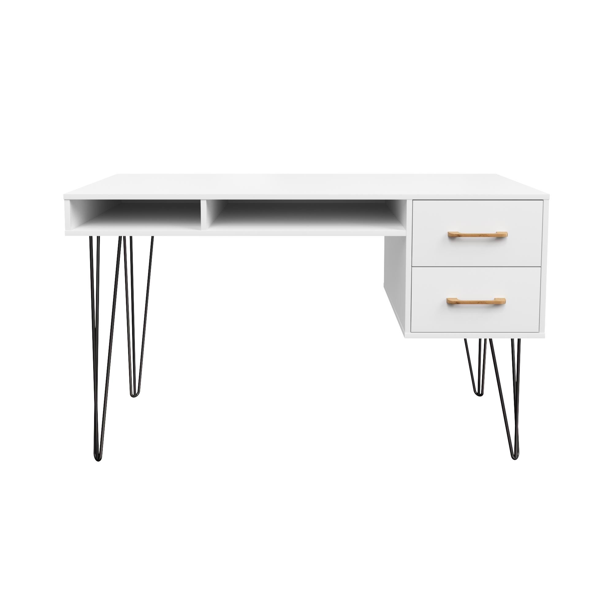 Стіл письмовий Loft-2 1400х598х750 мм Білий (Арт.212)