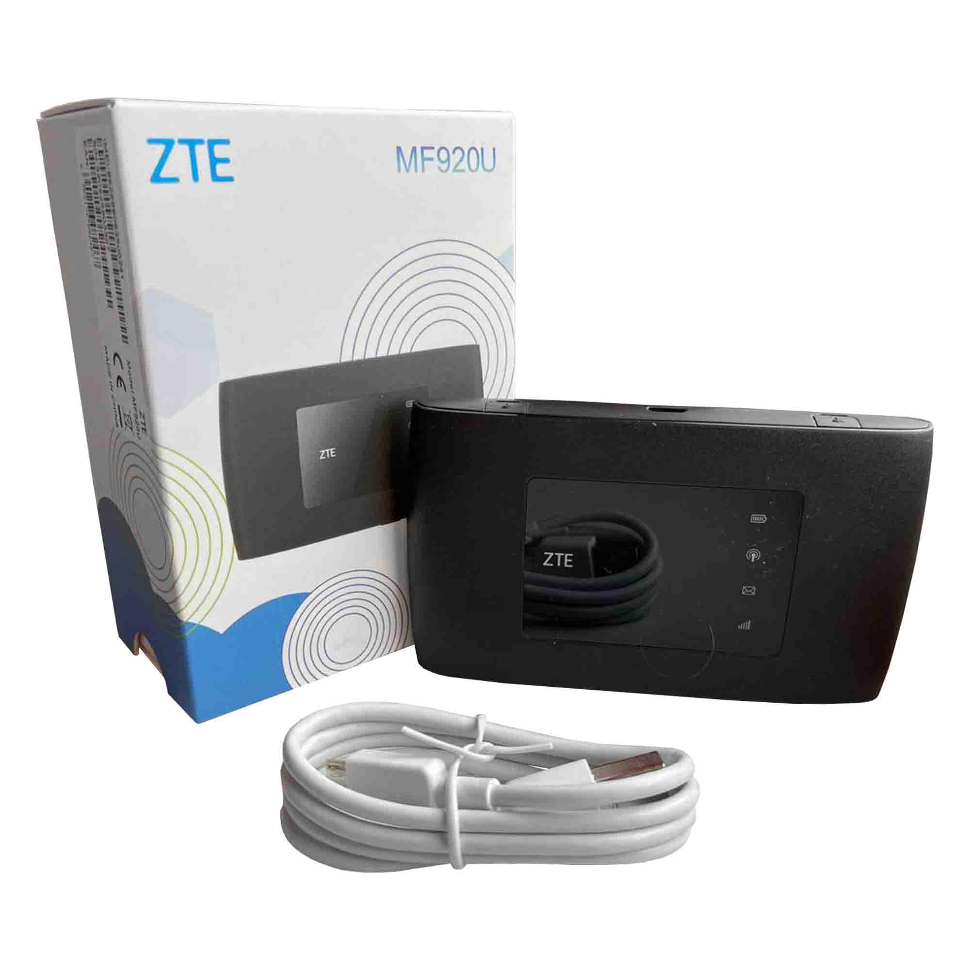 WiFi роутер ZTE MF920U 4G до 150 Мбіт/с Cat.4 Чорний (10118) - фото 6