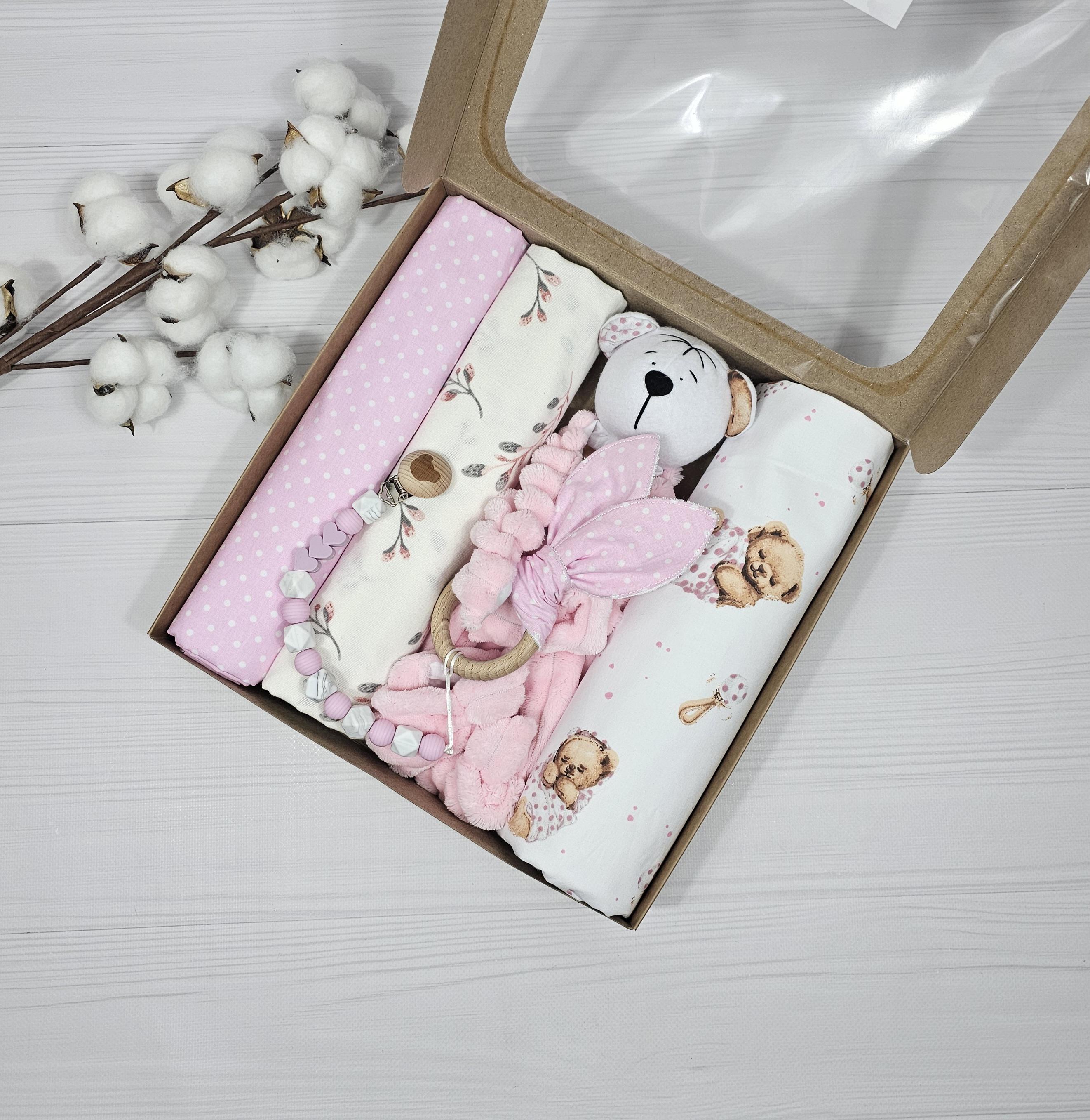 Набор пеленок детских a.l.babybox Сладкие сны с комфортером (25069786)