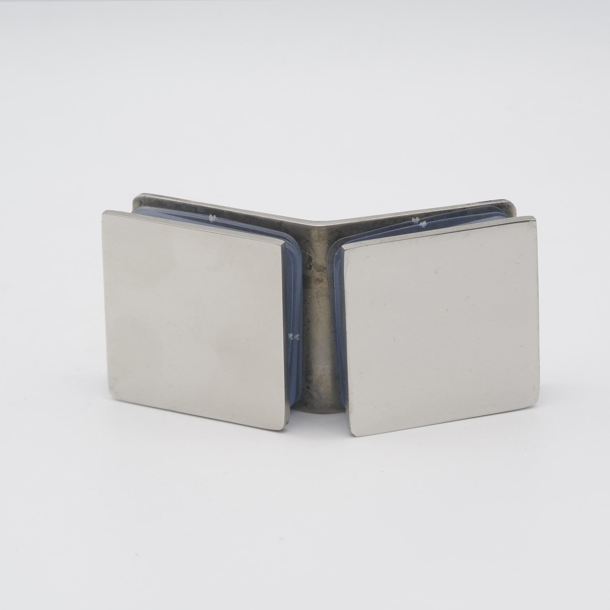 Стеклодержатель стекло/стекло 135 градусов полированная нержавеющая сталь