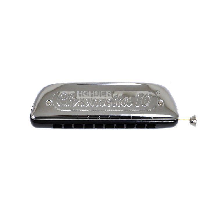 Губная гармошка Hohner Chrometta 10 M25301 C-major (121071) - фото 1