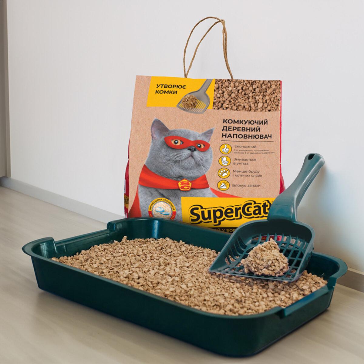 Наполнитель СУПЕР КОТ Комкующий 2,1 кг (26030418) - фото 4 Наполнитель СУПЕР КОТ Комкующий 2,1 кг (26030418) - фото 4