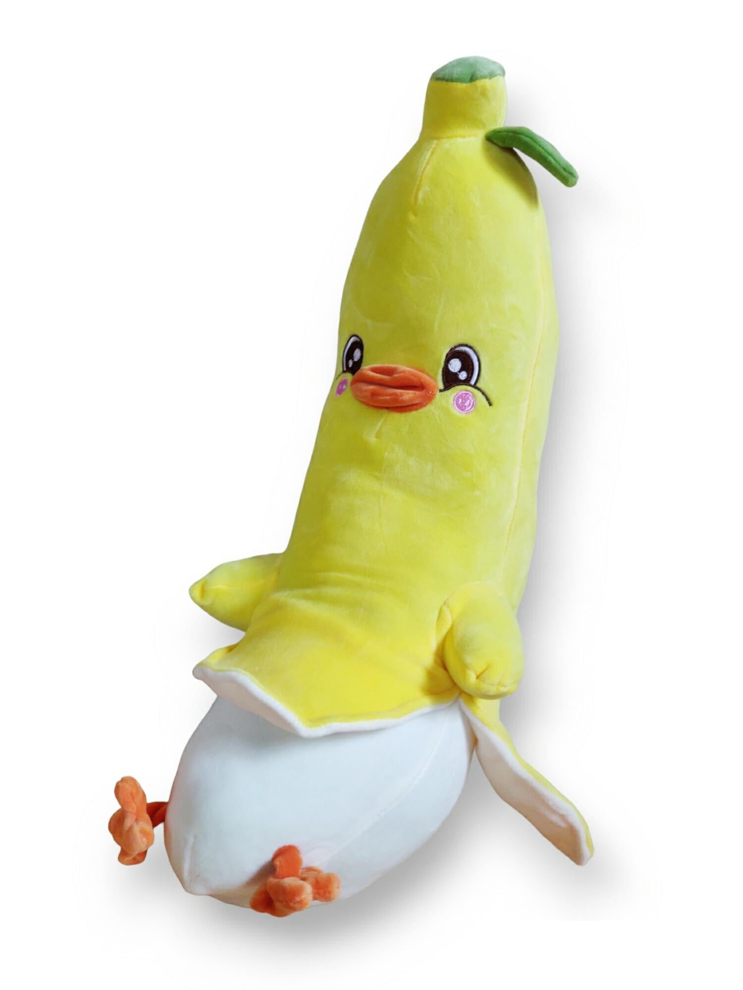 Декоративная подушка Банан 50 см Желтый