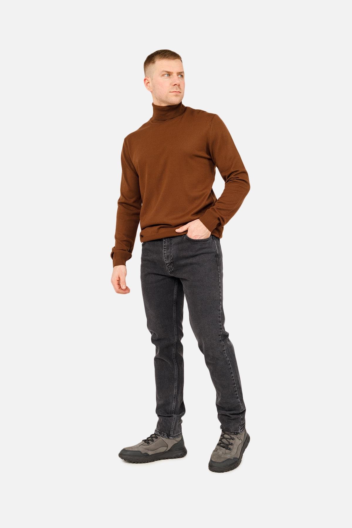 Гольф мужской ЦБ-00260687 р. 46 Коричневый (SKT001023029)