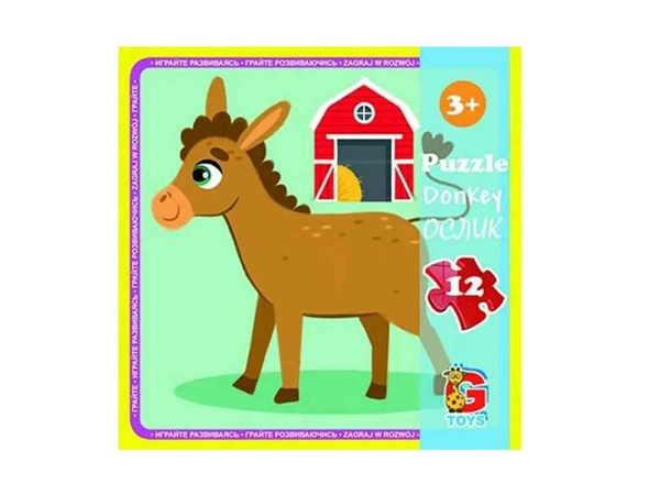 Пазли G-Toys "Ферма" 12 деталей (MTT-187450) Пазли G-Toys "Ферма" 12 деталей (MTT-187450)
