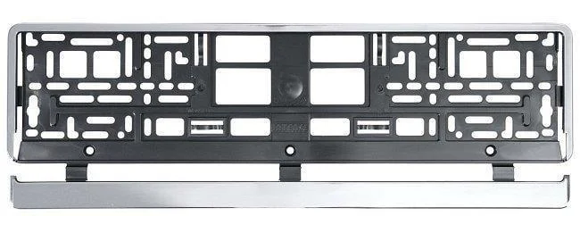 Рамка номерного знака Compass DO 91566 пластик без написів 110х520 мм