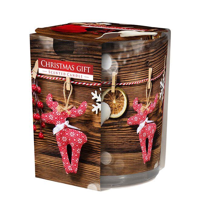 Свеча ароматическая Flora Bispol Рождественский подарок (27282)