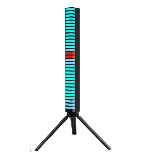 Настільний еквалайзер D-10-RGB 32 LED 3D з Bluetooth на тренорі (11120033) - фото 1