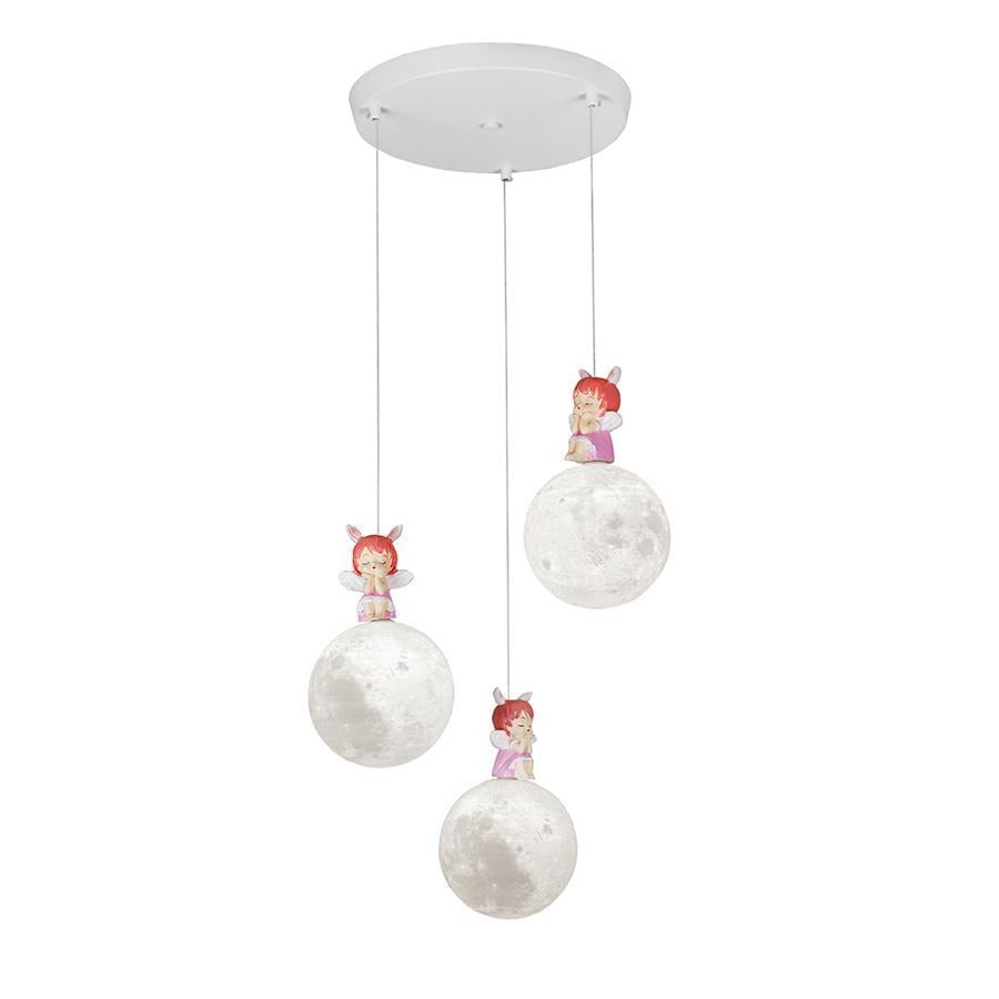 Подвесной светильник Levistella 782150-3 300 GL металлический с пластиковыми плафонами под лампы G9 (106-16-LVS4859)