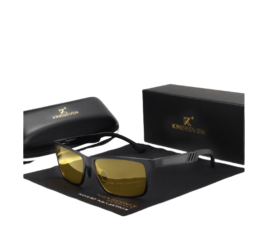 Чоловічі сонцезахисні окуляри KINGSEVEN DESIGN N7180 в класичній оправі з поляризованими лінзами - фото 8