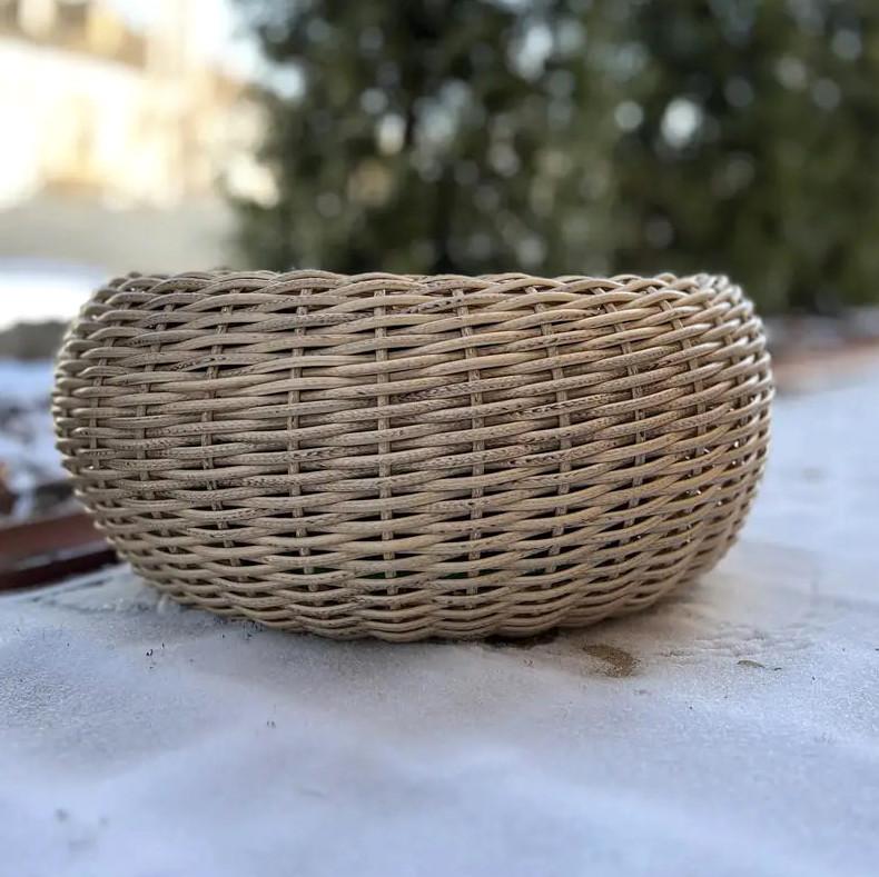 Кашпо плетеное из ротанга (27709702) Кашпо плетеное из ротанга (27709702)