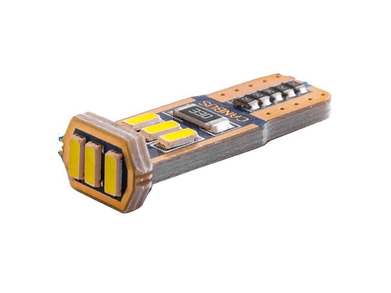 Автолампа светодиодная T10 W5W 12 В SMD4014-9led Белый (2578)