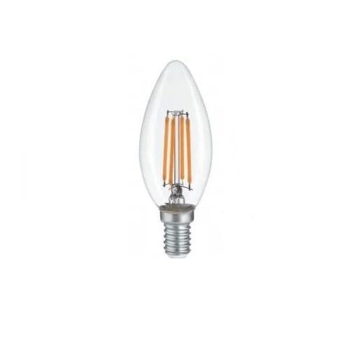 Светодиодная лампа TITANUM Filament C37 4W E14 4100K 220V (TLFC3704144)