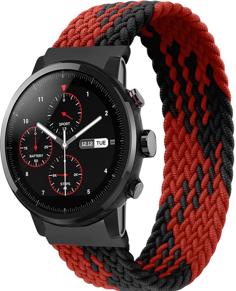 Ремешок Solo Loop Multi для Amazfit Stratos (135 мм) Black/Red (33743-44)