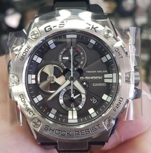 Часы кварцевые Casio GST-B100-1AER D 58 мм (11782885)