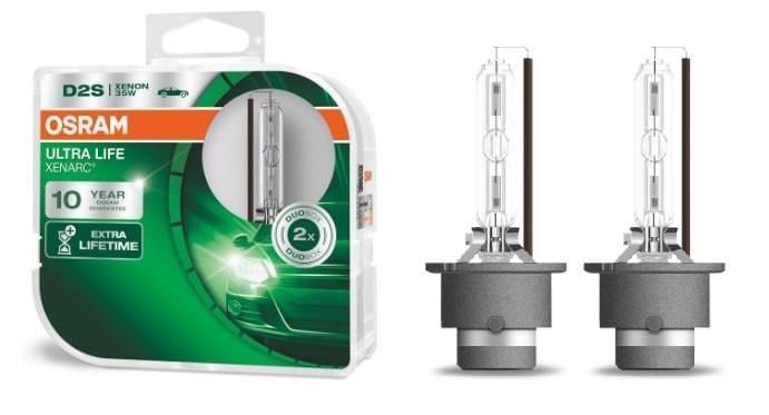 Автолампа D2S Ultra Life 85V 35W P32d-2 блістер 2 шт. (66240ULTHCB)