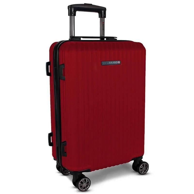 Чемодан на 4-х колесах Swissbrand Riga 2.0 L 106 л Scarlet (DAS301900)