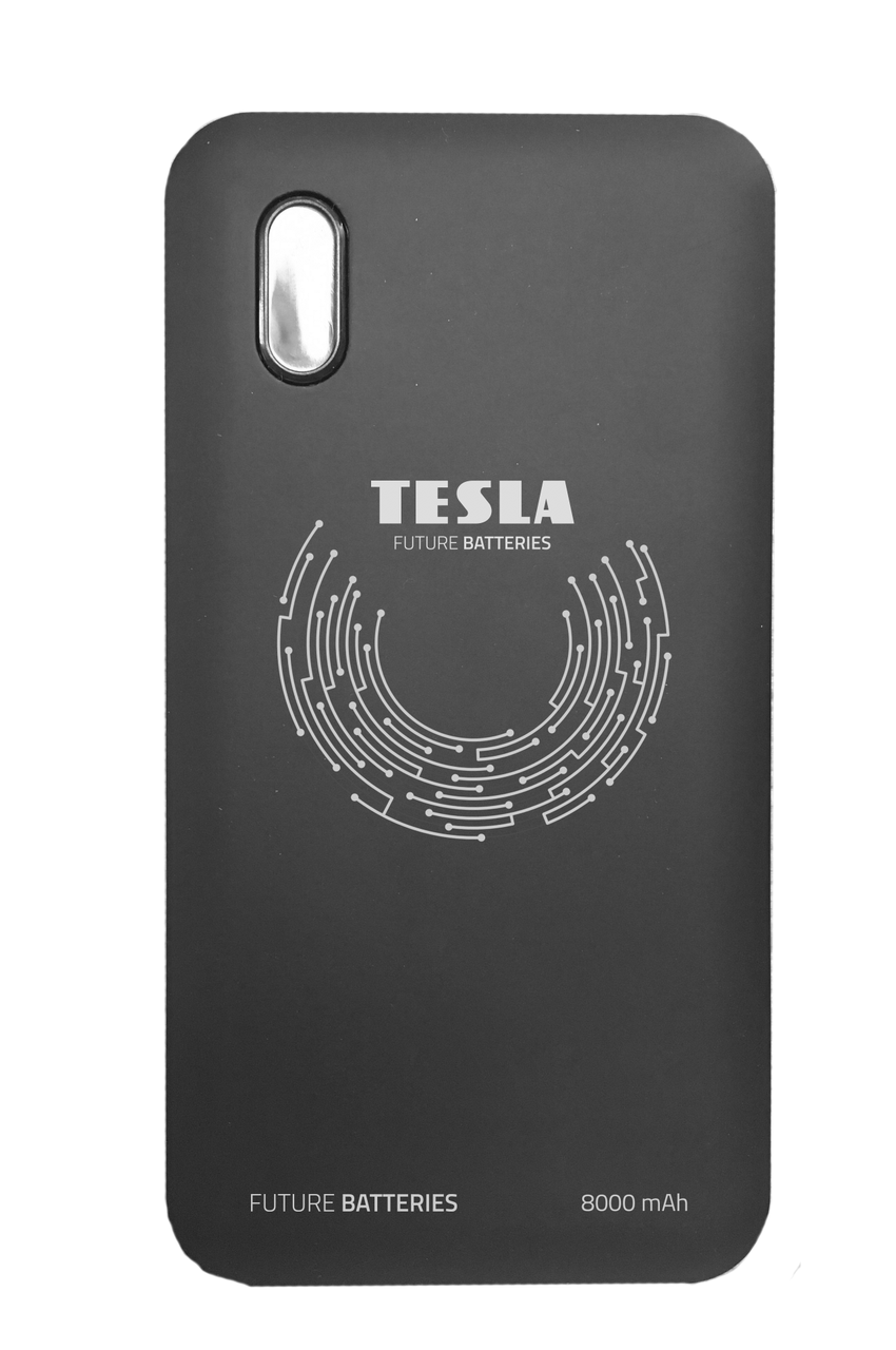 Повербанк TESLA QI Wireless 8000 mAh Black (1798465501)