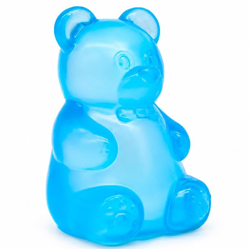 Игрушка-сквиш антистресс NeeDoh Gummy Bear 8 см Синий (арт EPC16167M)
