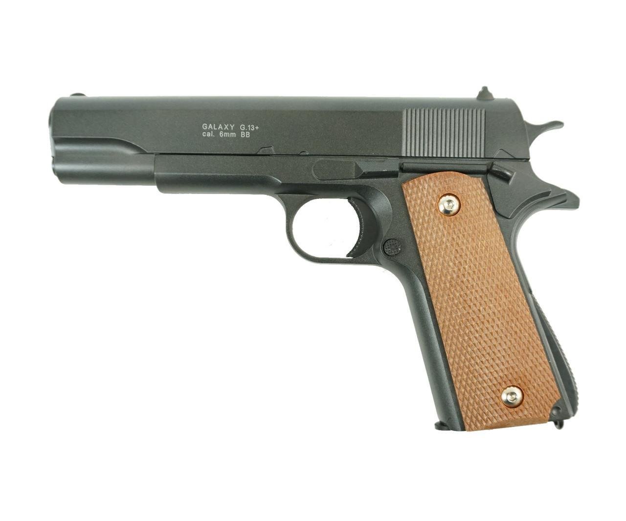 Пистолет для страйкбола Galaxy G13+ детский (Colt M1911)