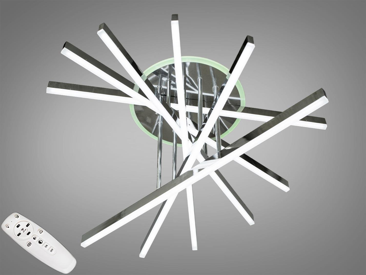 Потолочная светодиодная люстра с диммером 130W (7010)