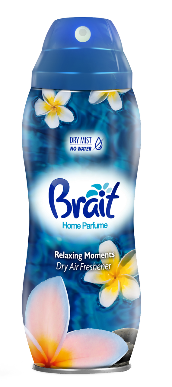 Освежитель воздуха сухое распыление Brait Relaxing Moments 300 мл