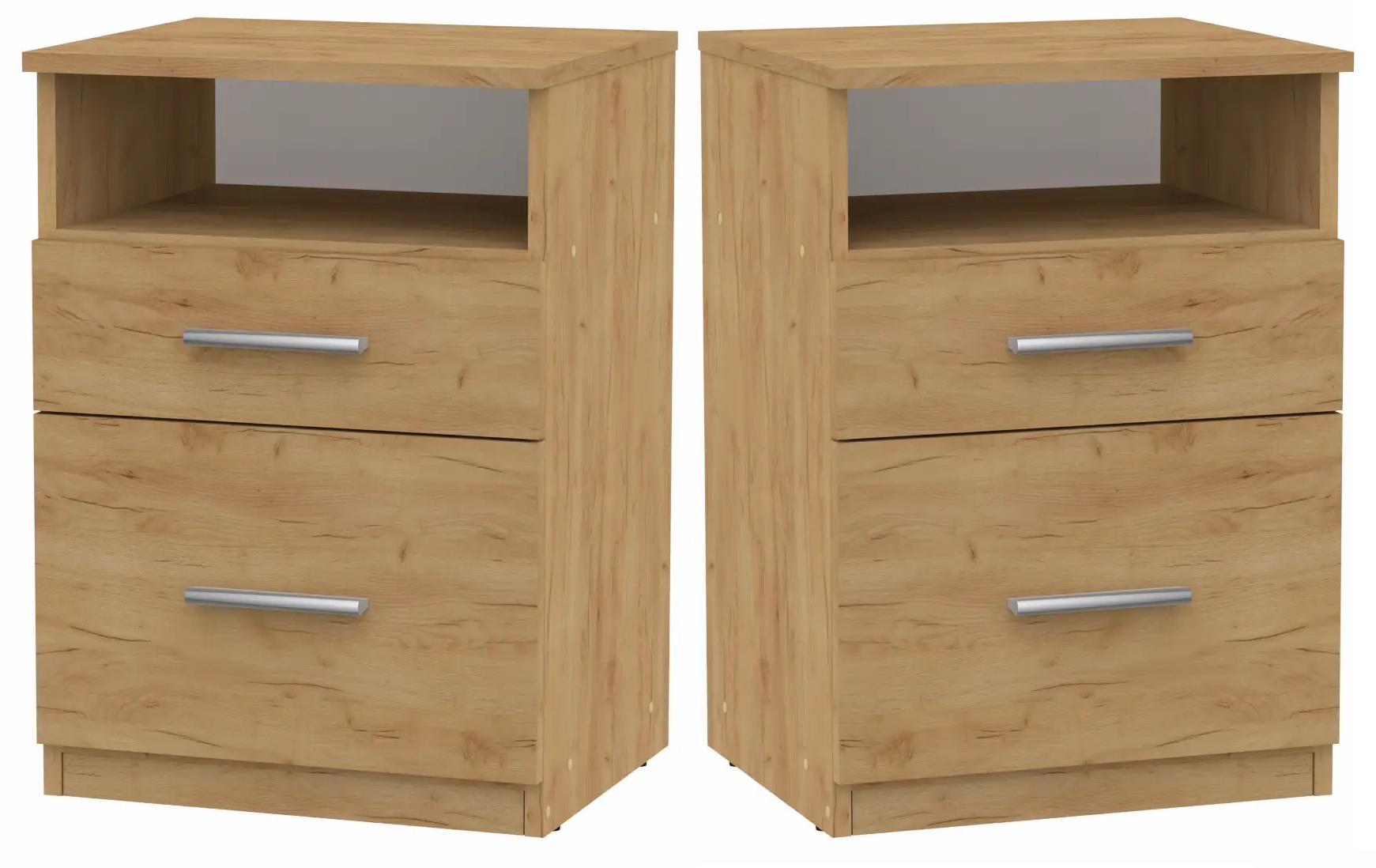 Тумба приліжкова комплект 2 шт. Компаніт ПКТ-4 Дуб крафт золотий (26652788) - фото 1 Тумба приліжкова комплект 2 шт. Компаніт ПКТ-4 Дуб крафт золотий (26652788) - фото 1