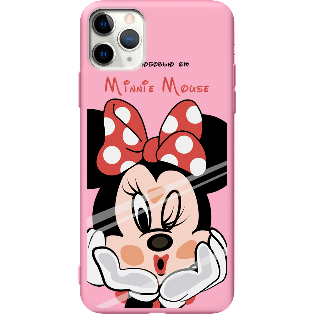 Чехол Boxface iPhone 11 Pro Max Lady M Розовый силикон (38194-cc59-42883)