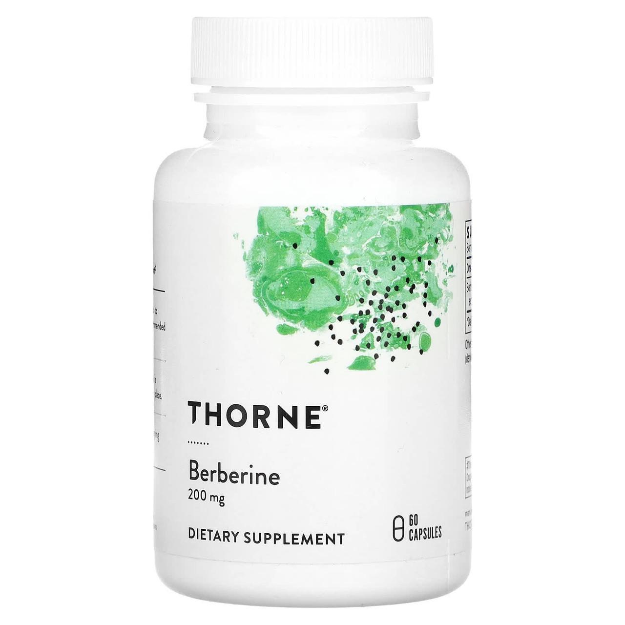 Берберин Thorne Research Berberine 60 капс. 200 мг