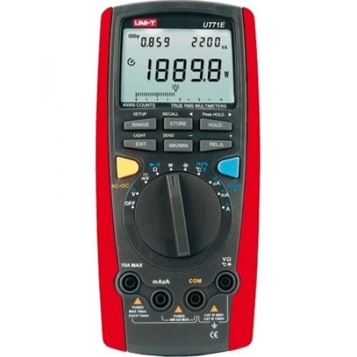 Мультиметр універсальний переносний UNIT UT71Е Червоний (3-9-66-084)