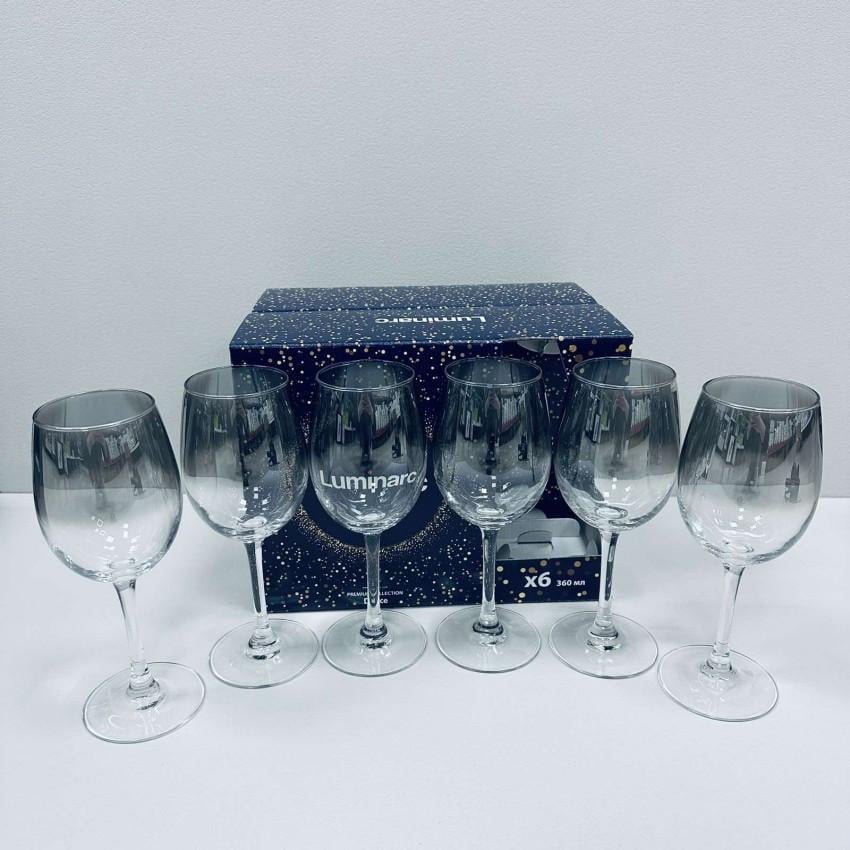 Набір келихів для вина Luminarc Delice Mist J9397/4 360 мл 6 шт. (2548413919)