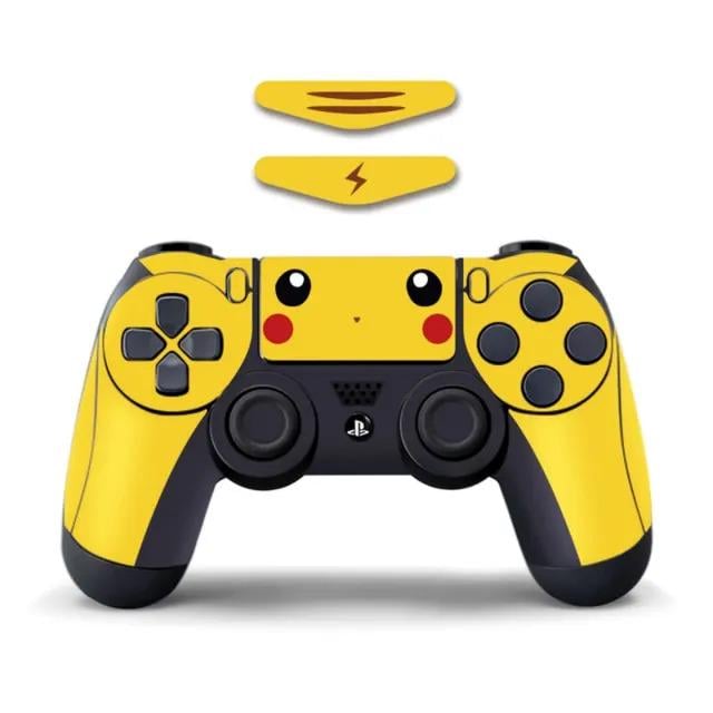 Виниловая наклейка для геймпада Sony PlayStation 4 Pikachu Yellow