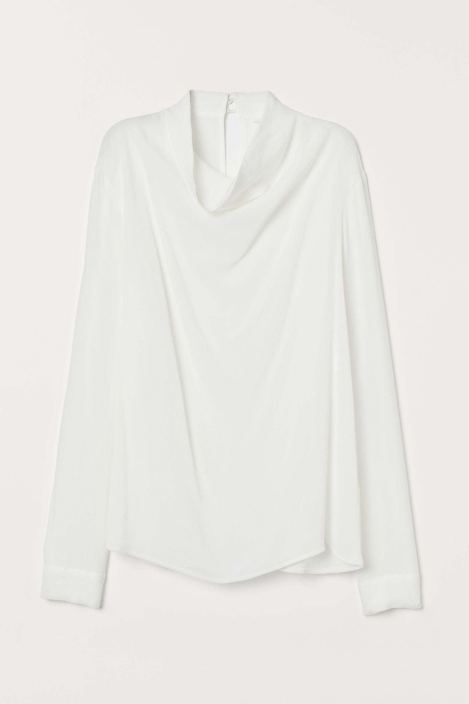 Блуза H&M р. 40 Белый (912782874) Блуза H&M р. 40 Белый (912782874)