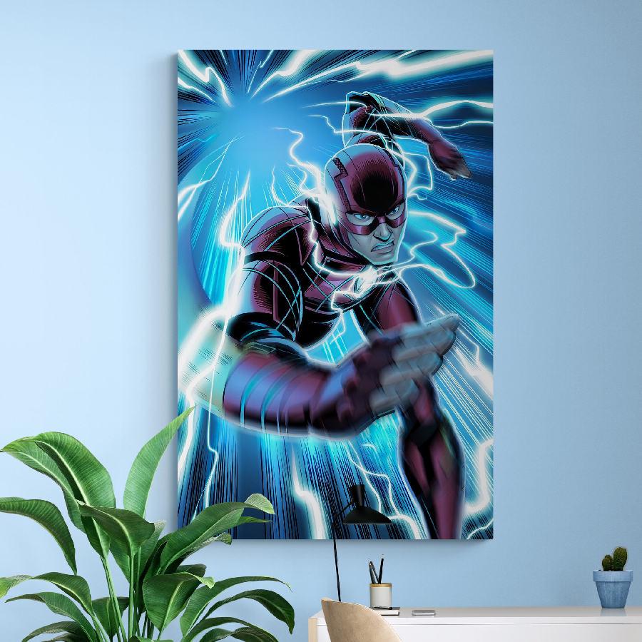 Картина на холсте HolstPrint Флеш 50х100 см