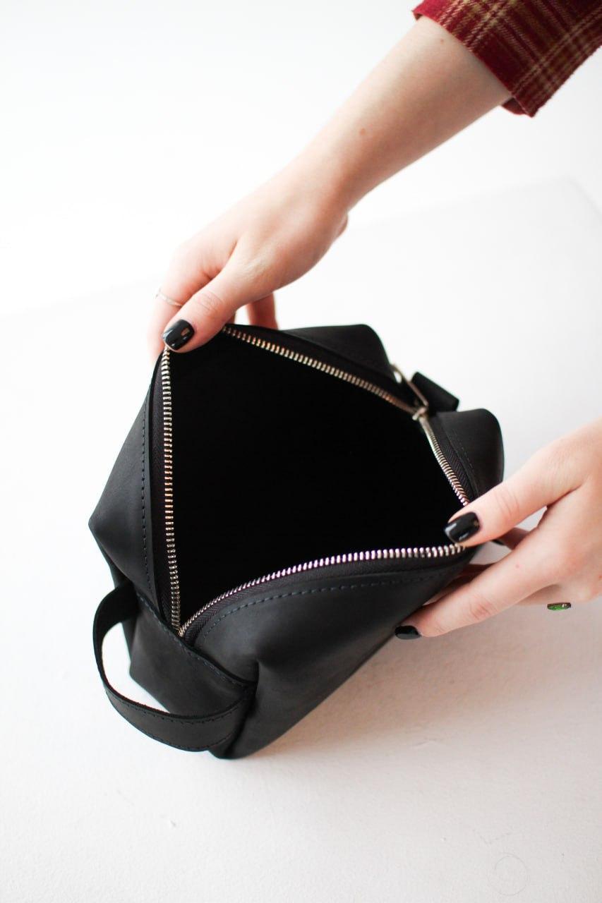 Несер чоловічий з натуральної шкіри Чорний (2576234711) - фото 3 Несер чоловічий з натуральної шкіри Чорний (2576234711) - фото 3