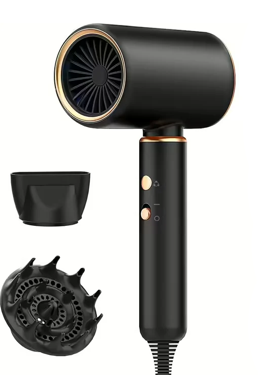 Фен JANOLTY Professional 2400W з іонізацією дифузором та концентратором 4 режими (3038889745)