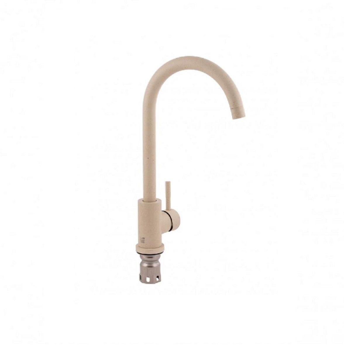 Мойка гранитная со смесителем круглая 500х500 мм Бежевый - фото 3 Мойка гранитная со смесителем круглая 500х500 мм Бежевый - фото 3