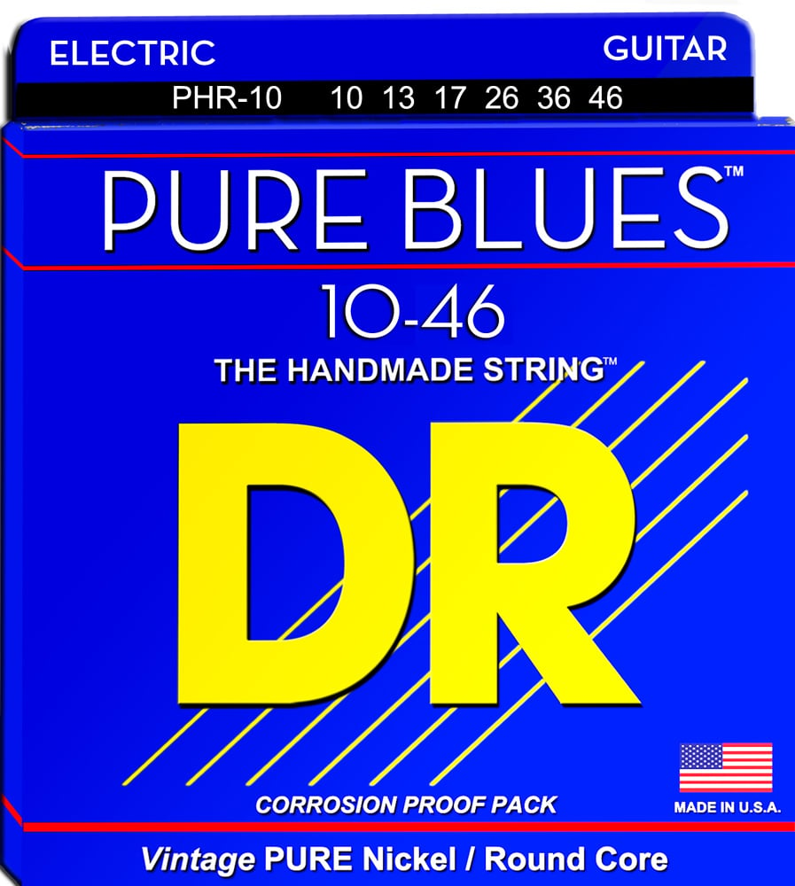 Струны DR PHR-10 Pure Blues 10-46 Medium (563)