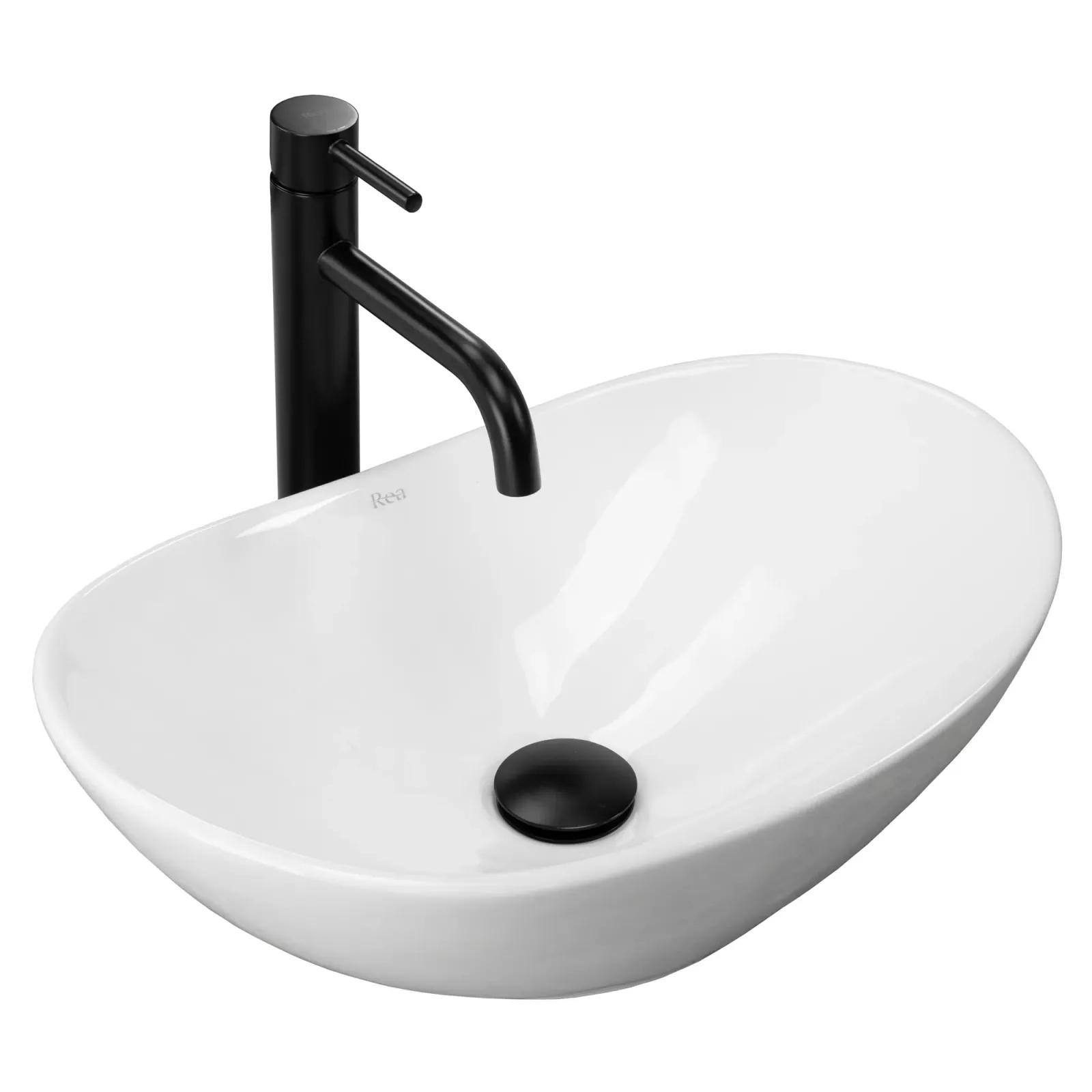 Умывальник накладной REA U6507 ROYAL MINI reac-00000000237 475x310x150 мм Белый (165079)