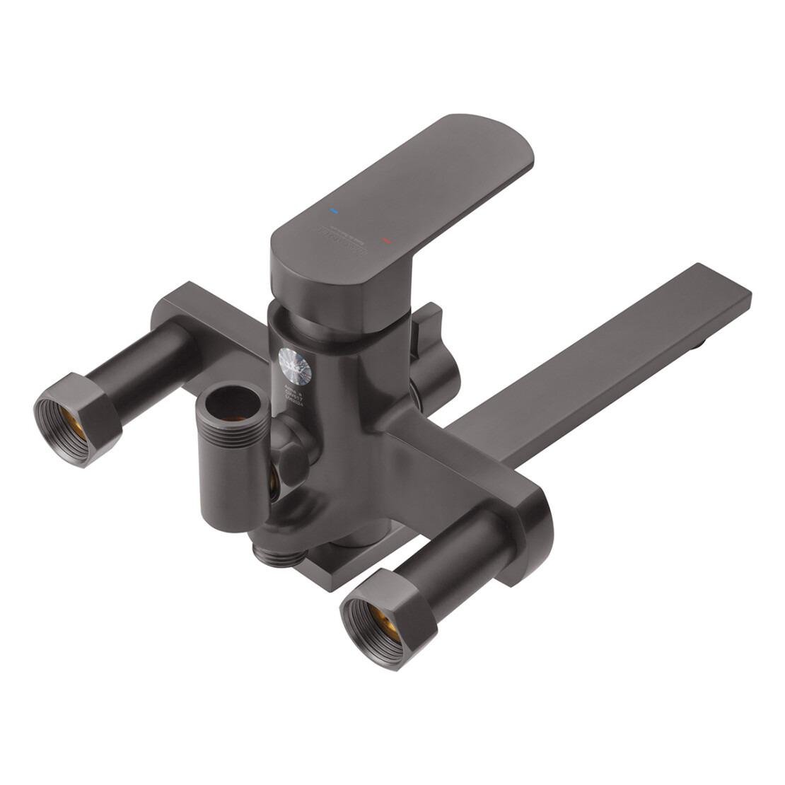 Набір змішувачів для ванни Kroner Armada збройова сталь Графітовий (GRP067/GRP010) - фото 8 Набір змішувачів для ванни Kroner Armada збройова сталь Графітовий (GRP067/GRP010) - фото 8