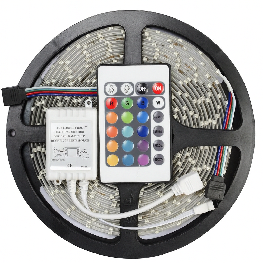 Стрічка світлодіодна LED 5050 0131 зелений діод 5 м (591179)