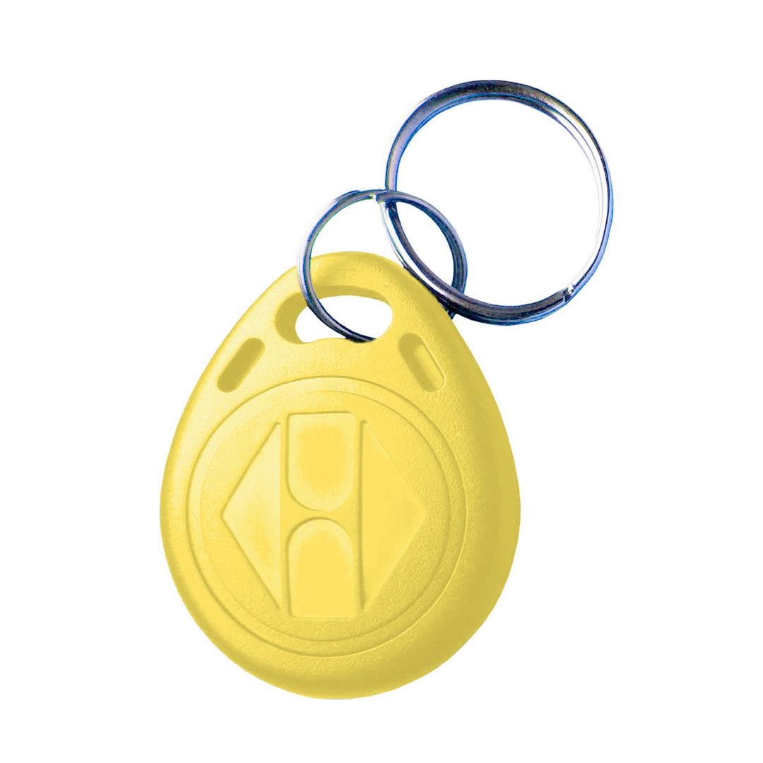 RFID Брелок Ardix KF02 с чипом Fudan 1K 25 шт. Желтый (05-003-YE)