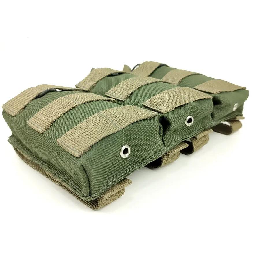 Підсумок для 3 магазинів АК LeRoy Оксфорд 600D Olive (LE2085) - фото 4 Підсумок для 3 магазинів АК LeRoy Оксфорд 600D Olive (LE2085) - фото 4